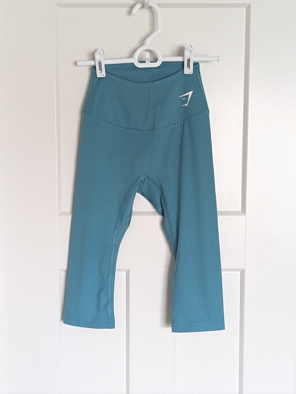 Gymshark Training Cropped Leggings - Teal sz XS